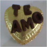 CORAÇÃO DE CHOCOLATE TIPO PORTA JÓIA